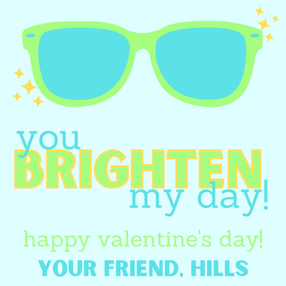 Bright Valentines Tag