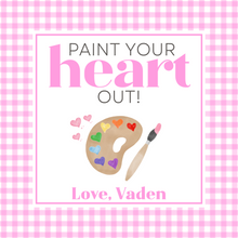  Paint Valentines Tag