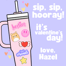  Sip, Sip, Hooray Valentines Tag