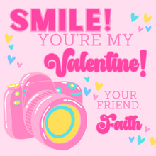  Smile Valentines Tag