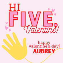  Hi Five Valentines Tag