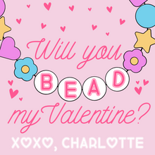  Bead Valentines Tag