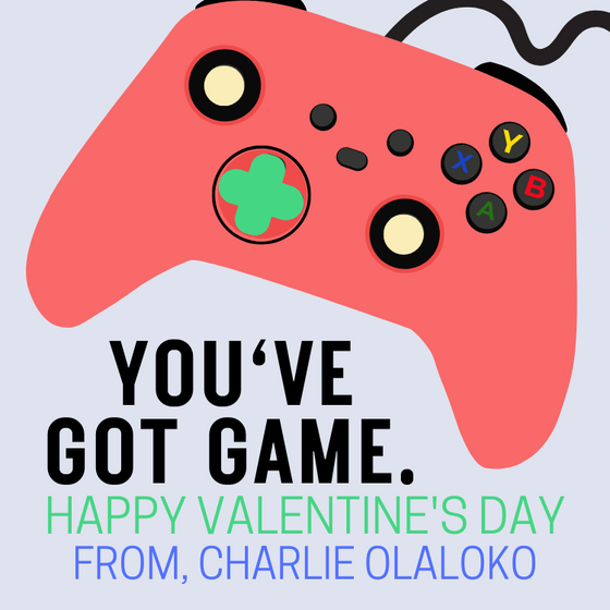 Gamer Valentines Tag