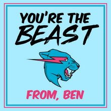  Beast Valentine Tag