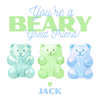 Beary Valentines Tag