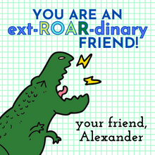  Dino Valentines Tag