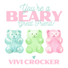 Beary Valentines Tag