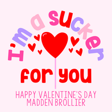  Sucker Valentines Tag